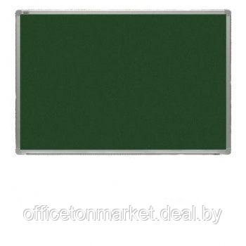 Магнитная доска зеленая в алюминиевой рамке, 90x120 см - фото 1 - id-p185430333