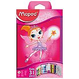 Пенал Maped "Fairy", 1 отделение, с наполнением, фото 4