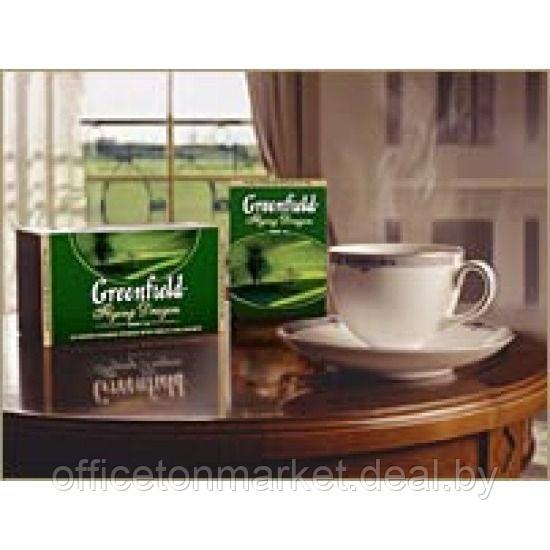 Чай "Greenfield" Flying Dragon, 100 пакетиков x2 г, зеленый - фото 2 - id-p141655551