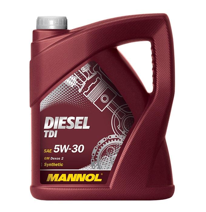 Моторное масло MANNOL MN7909-5 Diesel TDI 5W-30 SM/CF 5л - фото 1 - id-p185440841