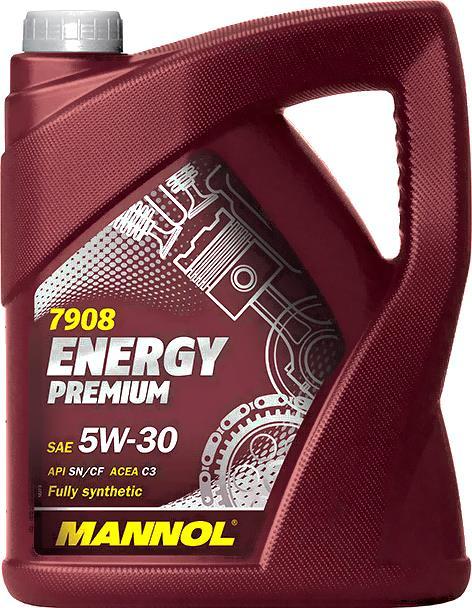 Моторное масло MANNOL MN7908-5 Energy Premium 5W-30 API SN/CH ESTER 5л - фото 1 - id-p185440843