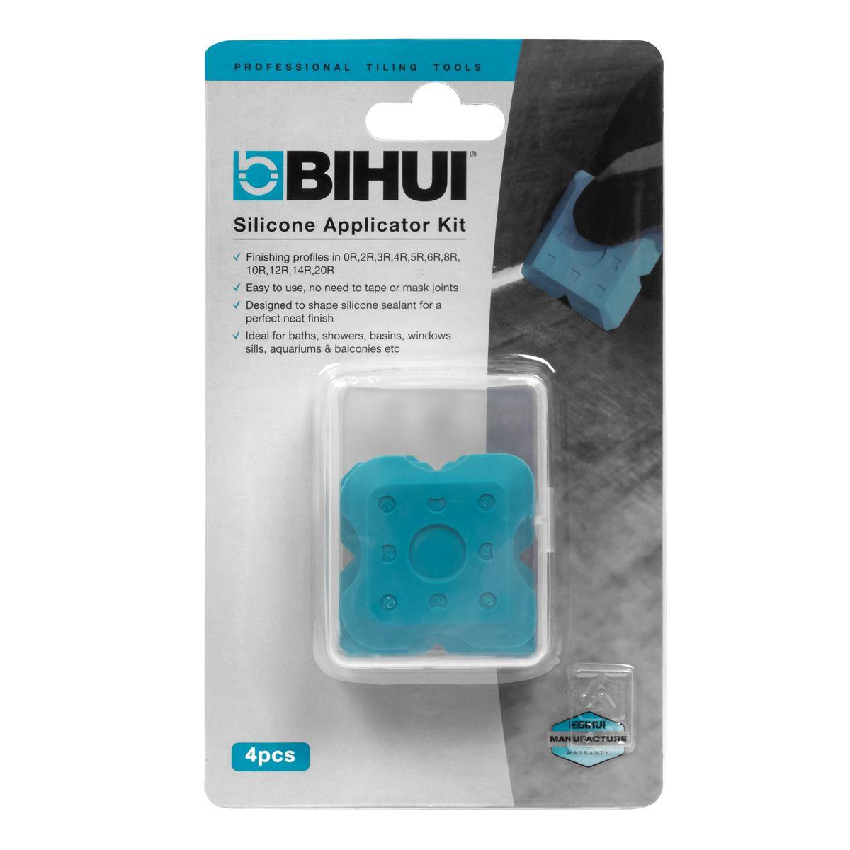 Шпатели для силиконовых герметиков BIHUI, набор 4шт - фото 3 - id-p185441424