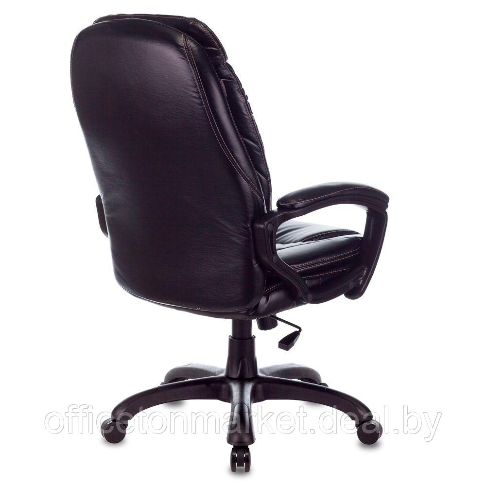 Кресло для руководителя "Бюрократ CH-868AXSN", кожзам, пластик, черный - фото 4 - id-p160066494