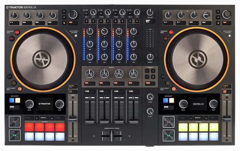 DJ контроллер Native Instruments Traktor Kontrol S4 Mk3 - фото 1 - id-p185426650