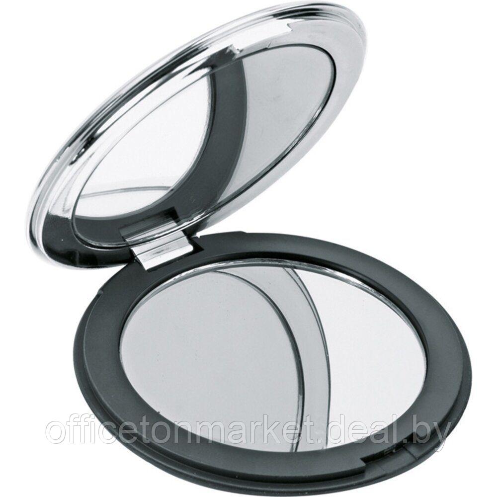 Зеркало карманное "Отражение", черный, серибристый - фото 2 - id-p146652253