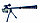 Снайперская пневматическая винтовка  с оптическим и лазерным прицелом, фото 5