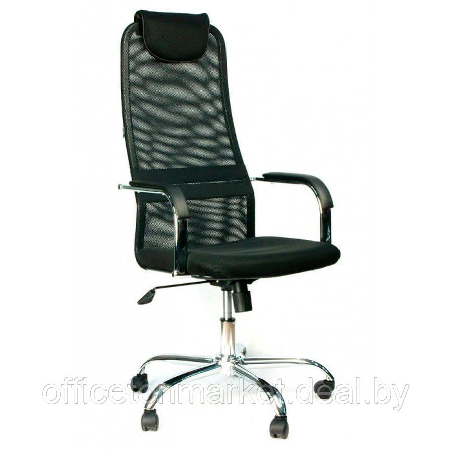 Кресло для руководителя "EVERPROF EP-708", ткань, металл, черный - фото 1 - id-p153414916
