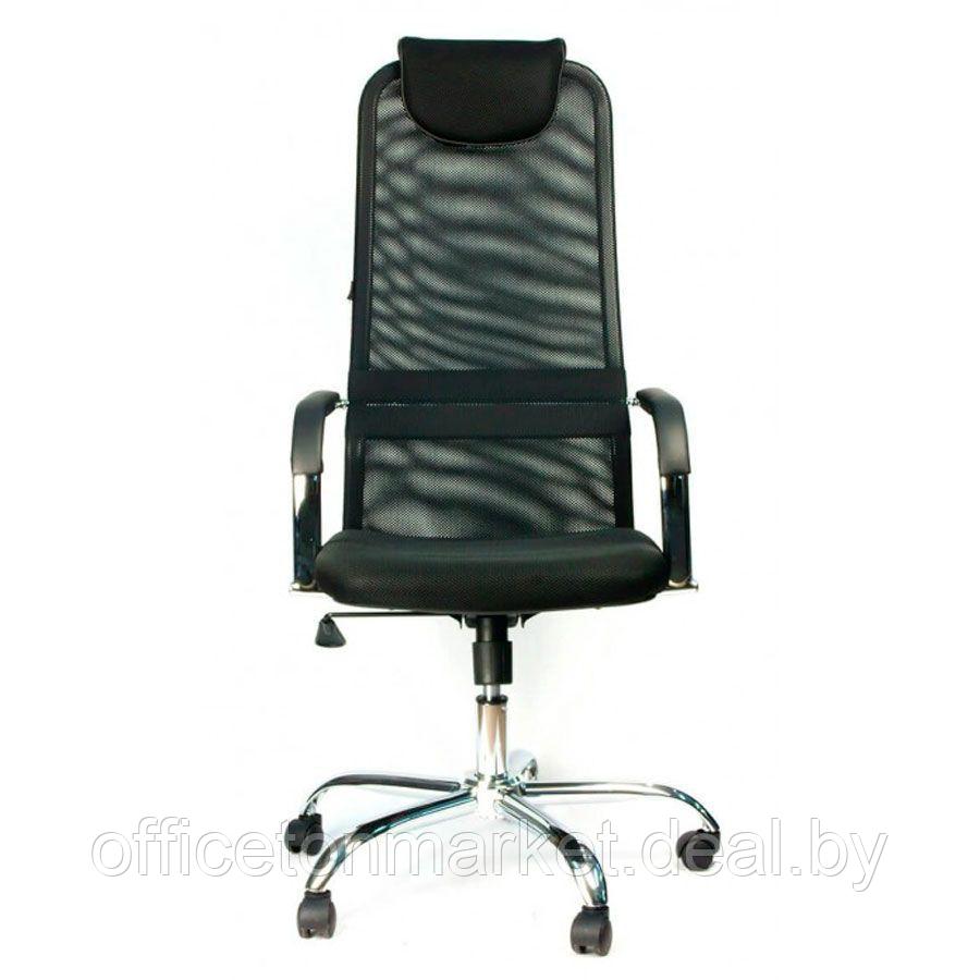 Кресло для руководителя "EVERPROF EP-708", ткань, металл, черный - фото 2 - id-p153414916