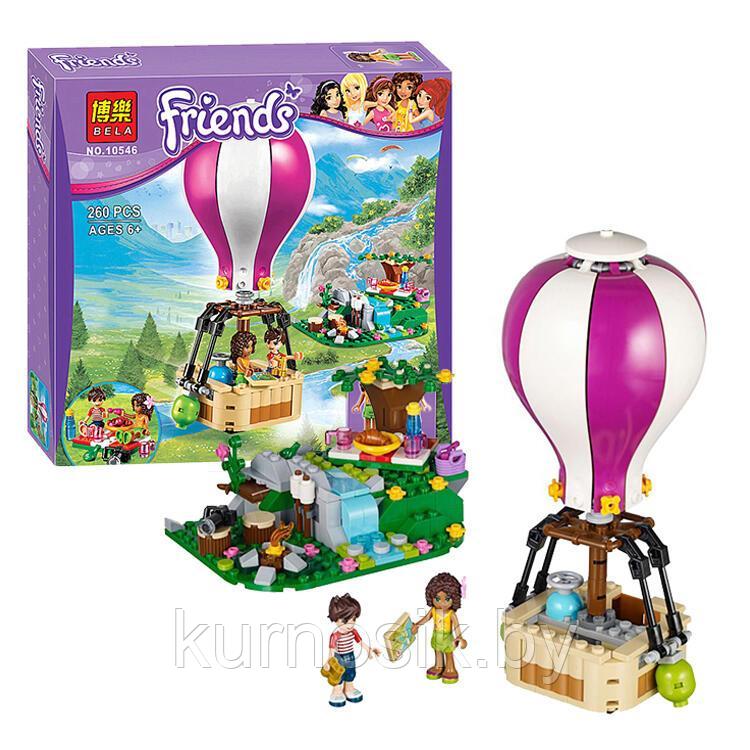 Конструктор Bela Friends 10546 Воздушный шар Хартлейк Сити 260 деталей