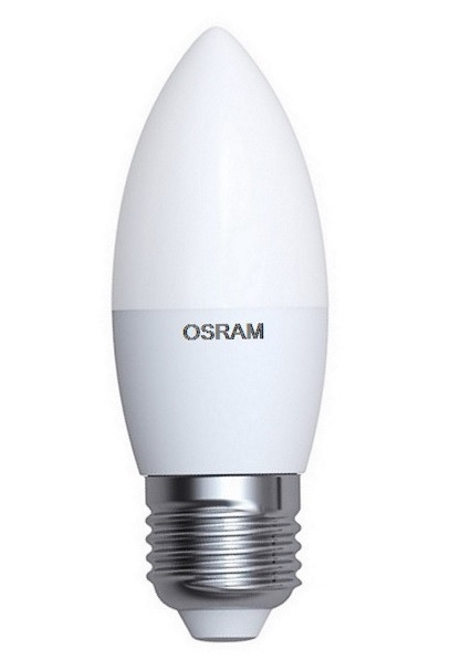 Лампа LED E27 7Вт свеча матовая 3000К CLB60 7W/830 230V FR - фото 1 - id-p185442084