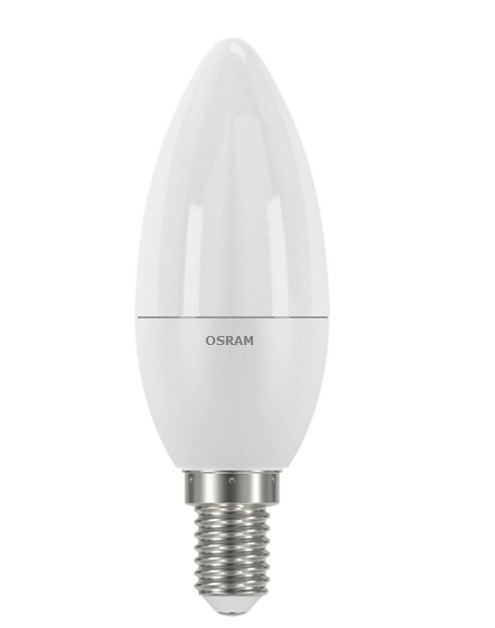 Лампа ЛЕД E14 8Вт свеча LVE CLB75 8W/865 - фото 1 - id-p185442087
