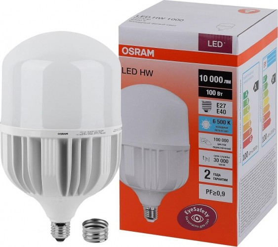 Лампа ЛЕД E27/Е40 100Вт LED HW 100W/865 - фото 1 - id-p185442167