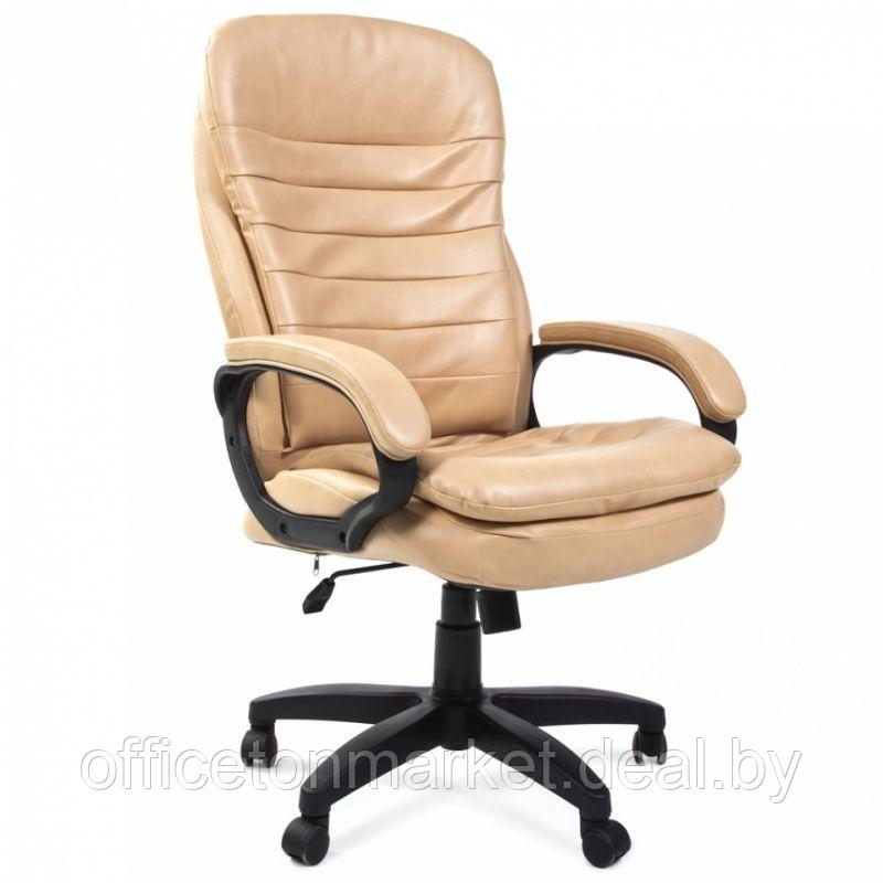 Кресло для руководителя "Chairman 795 LT", экокожа, пластик, бежевый - фото 1 - id-p185428915