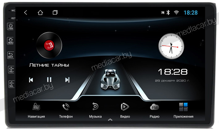 Штатная магнитола AUDI A4 S4 RS4 2009 mediacar M-9-inch. Android - фото 2 - id-p185445153