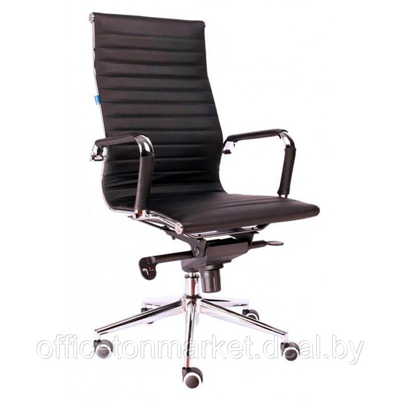 Кресло для руководителя EVERPROF "Rio M", экокожа, металл, черный - фото 1 - id-p185428955