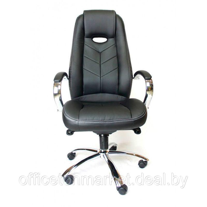 Кресло для руководителя EVERPROF "DRIFT PU", экокожа, металл, черный - фото 2 - id-p185428956