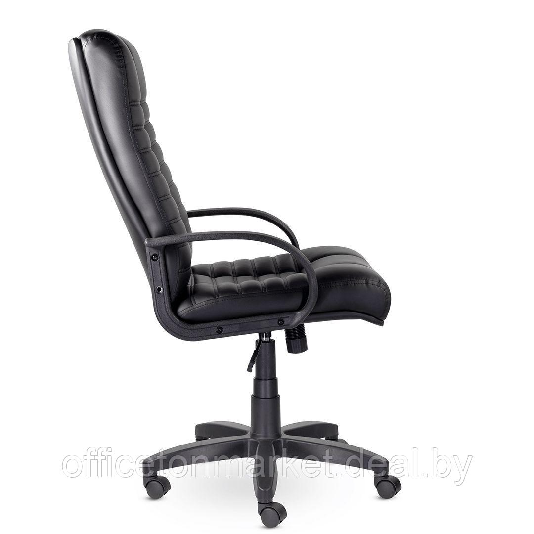 Кресло для руководителя UTFC Атлант В пластик, экокожа S0401, черный - фото 2 - id-p185428971
