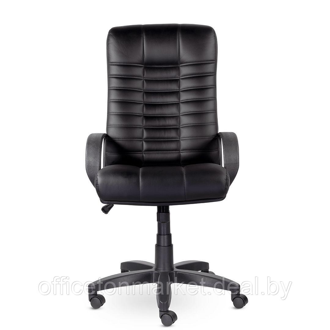 Кресло для руководителя UTFC Атлант В пластик, экокожа S0401, черный - фото 5 - id-p185428971