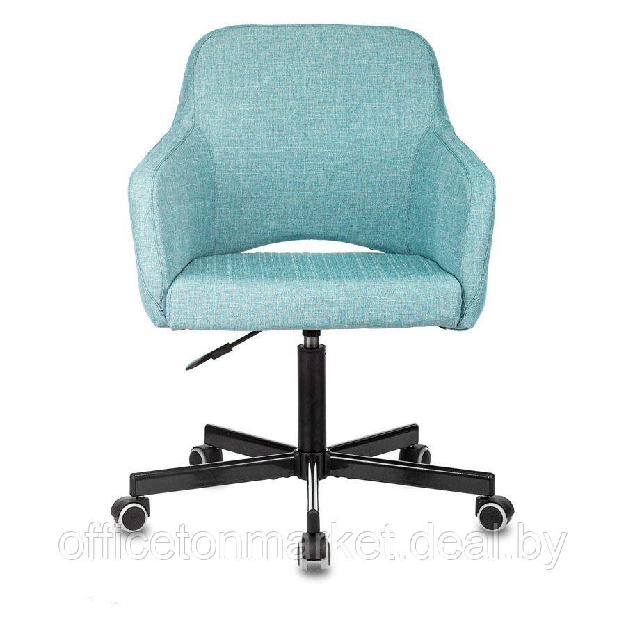 Кресло для персонала Бюрократ "CH-380M", ткань, металл, стальное небо 38-405 - фото 2 - id-p166912172