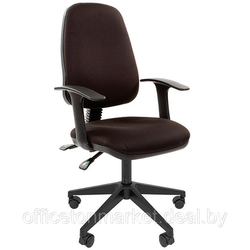 Кресло для персонала "CHAIRMAN 661", ткань, металл, черный