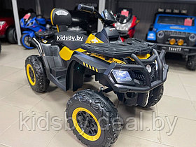 Детский электроквадроцикл RiverToys T001TT 4WD (желтый)