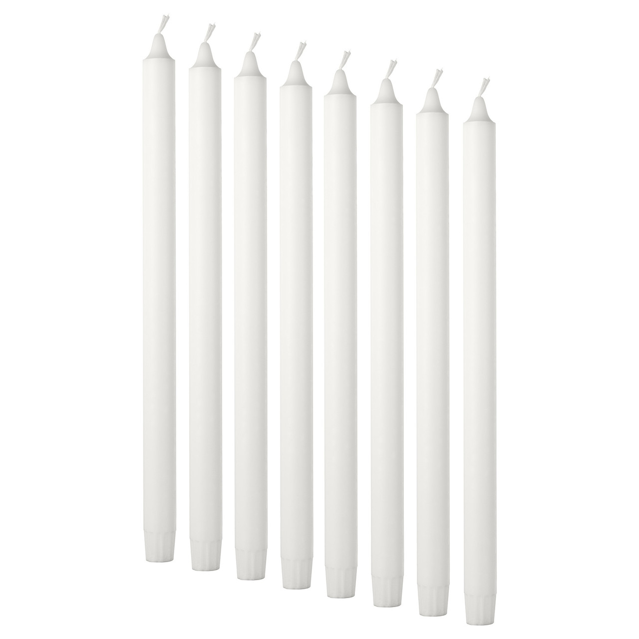 IKEA/  ДЖУБЛ неароматическая свеча, 35 см, белый