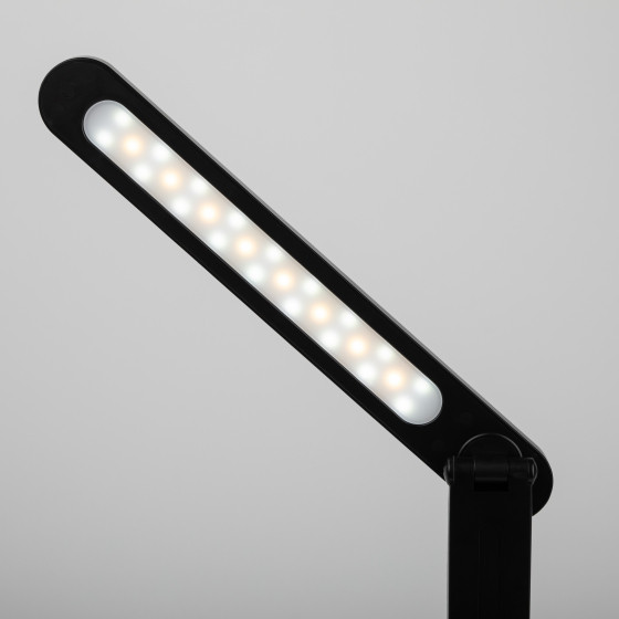 Настольный светильник ЭРА NLED-495-5W-BK, черный/белый - фото 6 - id-p185448379