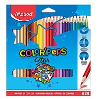 Цветные карандаши Maped "Color Peps", 24 цвета