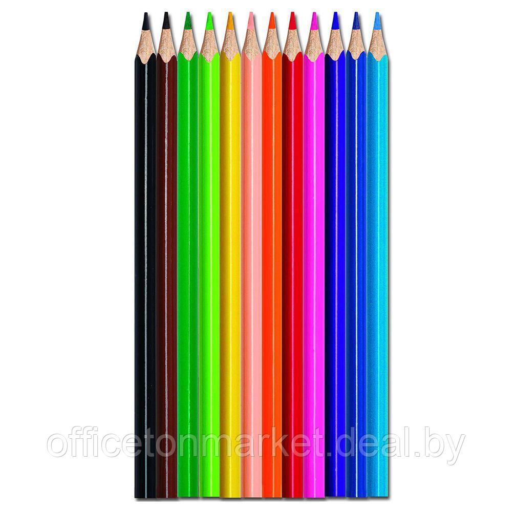 Цветные карандаши Maped "Color Peps" в металлическом пенале, 12 цветов - фото 2 - id-p137124099