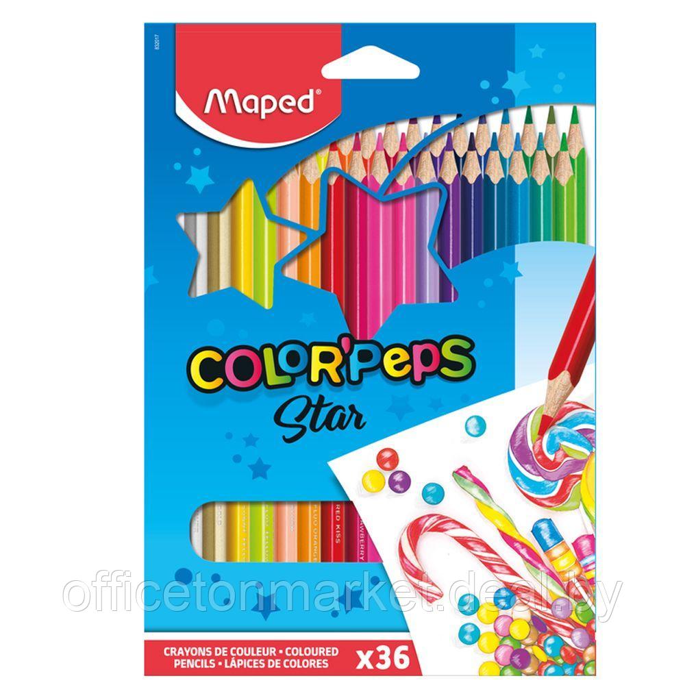 Цветные карандаши Maped "Color Peps", 36 цветов - фото 1 - id-p137124105