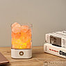 Соляной ионизирующий светильник-ночник Crystal Salt Lamp с розовой гималайской солью 0,7 кг, фото 2