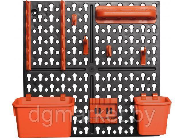 Панель инструментальная Blocker Expert с наполнением малая, 326х100х326 мм, черный/оранжевый,BLOCKER - фото 1 - id-p182714032