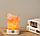 Соляной ионизирующий светильник-ночник «Crystal Salt Lamp» с розовой гималайской солью 0,7 кг, фото 2