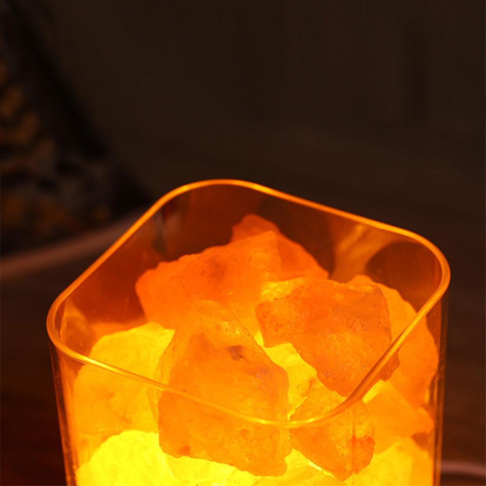 Соляной ионизирующий светильник-ночник «Crystal Salt Lamp» с розовой гималайской солью 0,7 кг - фото 8 - id-p185488778