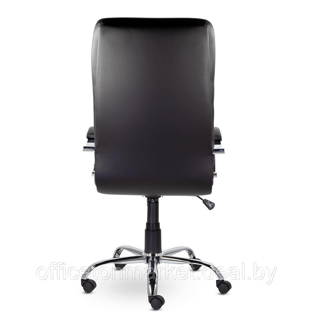 Кресло для руководителя UTFC Орион В хром, экокожа, черный - фото 2 - id-p185464245