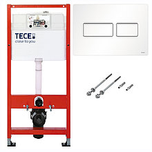 Комплект. Система инсталляции для установки подвесного унитаза TECEbase с панелью слива TECEsolid , металл