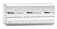 Полотенца бумажные "Veiro Professional Basic", V-сложение, 1 слой, 250 листов