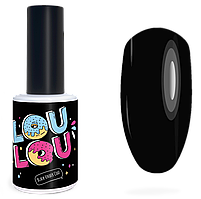 Базовое покрытие LOULOU камуфлирующее 2 в1 Black черный(10мл.)