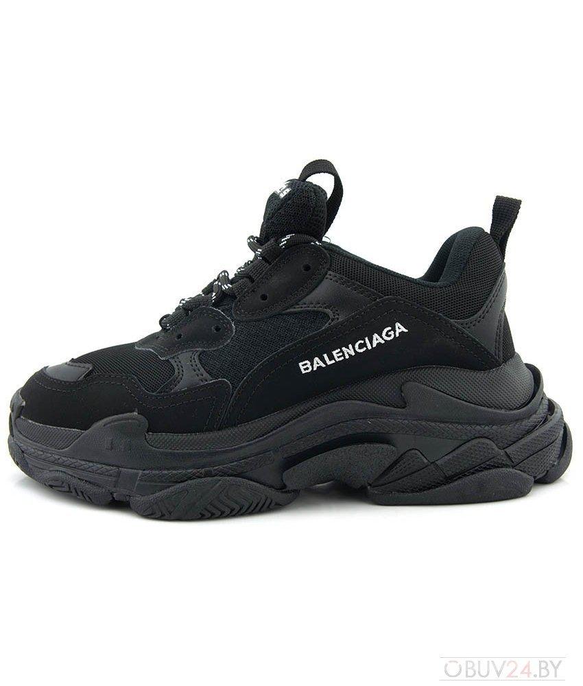 Кроссовки черные Balenciaga - фото 3 - id-p185506171