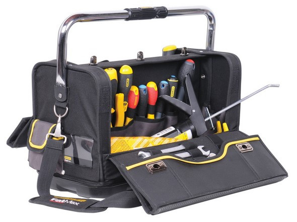 Сумка сантехника STANLEY "FatMax Plumber Bag" двусторонняя - фото 3 - id-p23101258