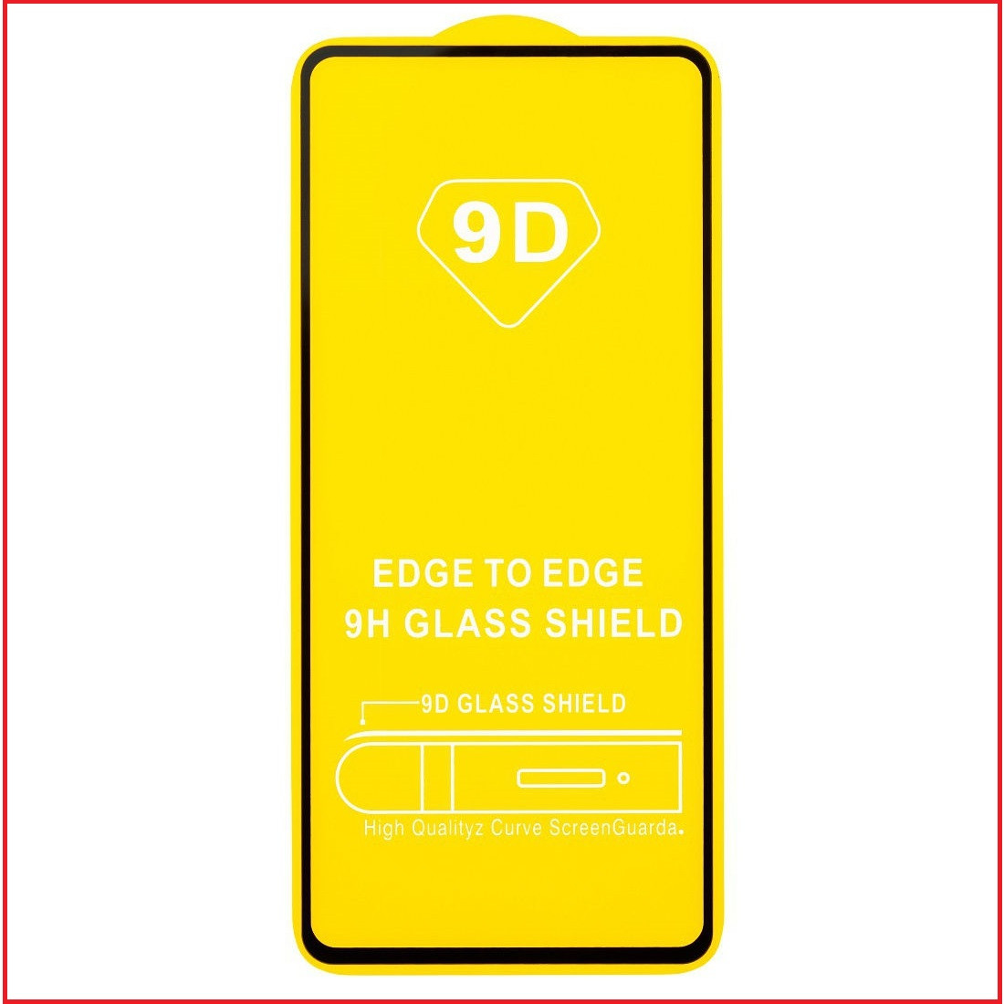 Защитное стекло Full-Screen для Xiaomi Mi 10t Lite черный (5D-9D с полной проклейкой)