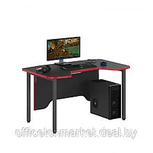 Стол компьютерный игровой "Skill SSTG 1385", антрацит, красный