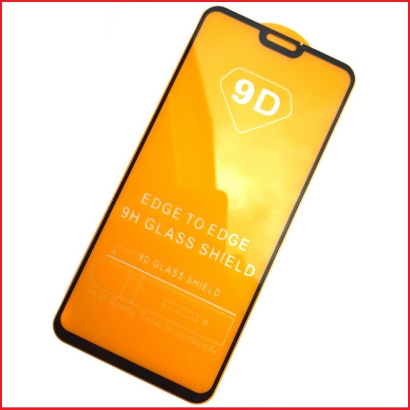 Защитное стекло Full-Screen для Huawei Y8s черный (5D-9D с полной проклейкой) - фото 1 - id-p142496331