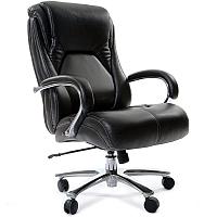 Кресло для руководителя "Chairman 402", экокожа, металл, черный