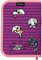 Пенал однокамерный Berlingo 200*140*40 мм, Kittens Lilac