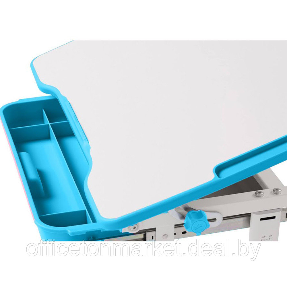 Комплект растущей мебели "CUBBY Sorpresa Blue": парта + стул, голубой - фото 6 - id-p185463318