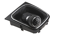 Ручка КПП VW Golf, Golf Plus, Jetta (6 МКПП) с чехлом и рамкой GZB-VW-011