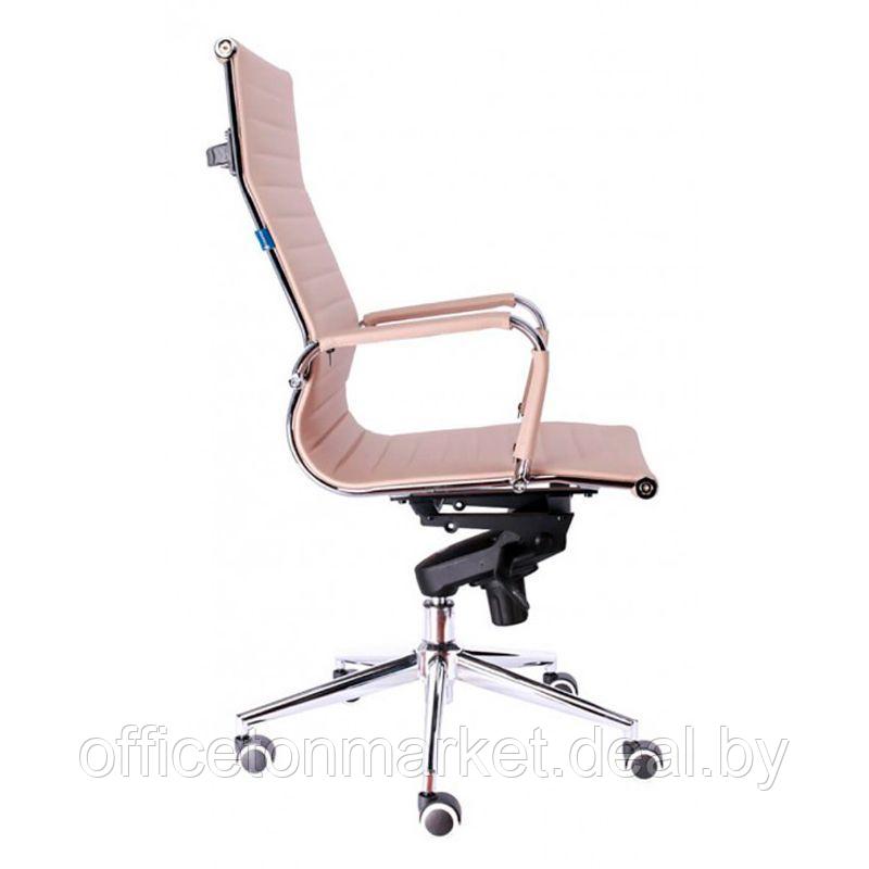 Кресло для руководителя EVERPROF "Rio M", экокожа, металл, бежевый - фото 3 - id-p185428957