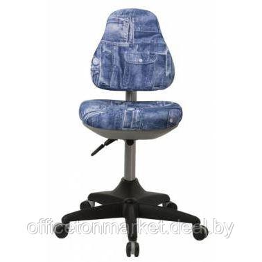 Кресло "Бюрократ KD-2", ткань, пластик, синий - фото 4 - id-p185429050