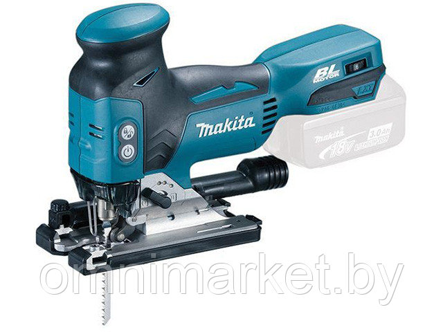 Аккум. лобзик MAKITA DJV 181 Z в кор. (18.0 В, БЕЗ АККУМУЛЯТОРА, пропил до 135 мм)